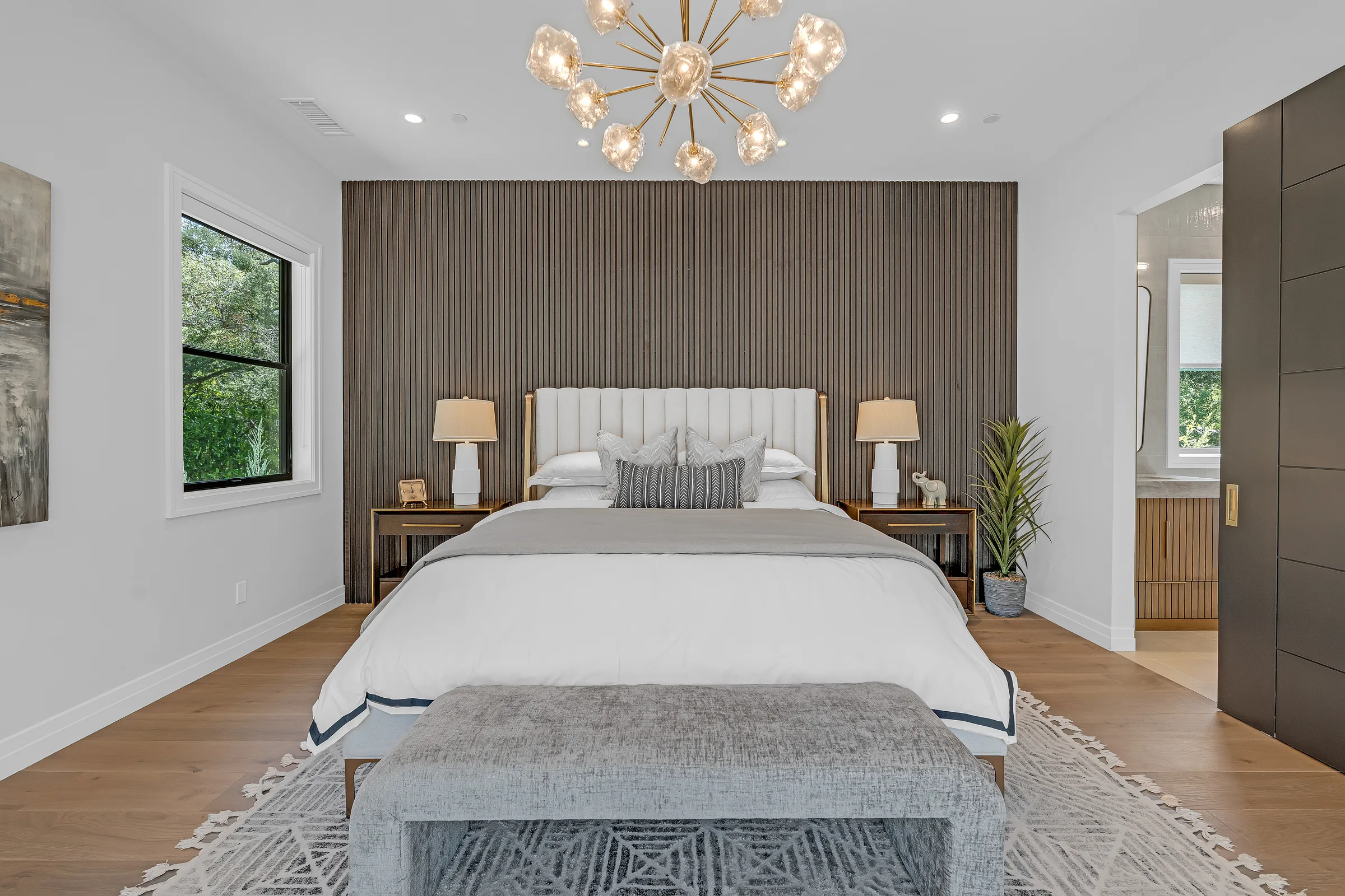 Staged interior at 888 Oakglade