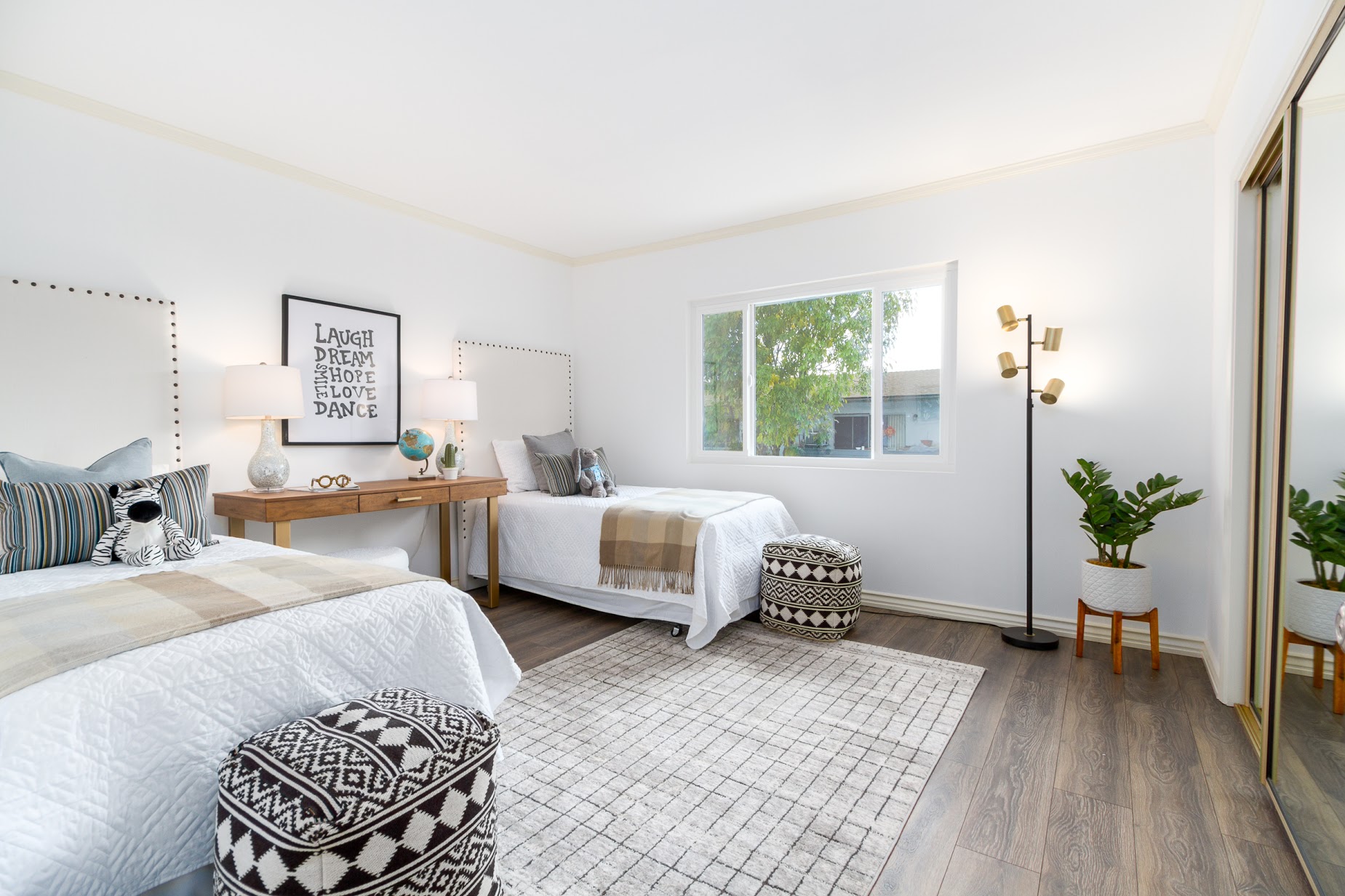 Staged kids bedroom — home staging, Los Angeles